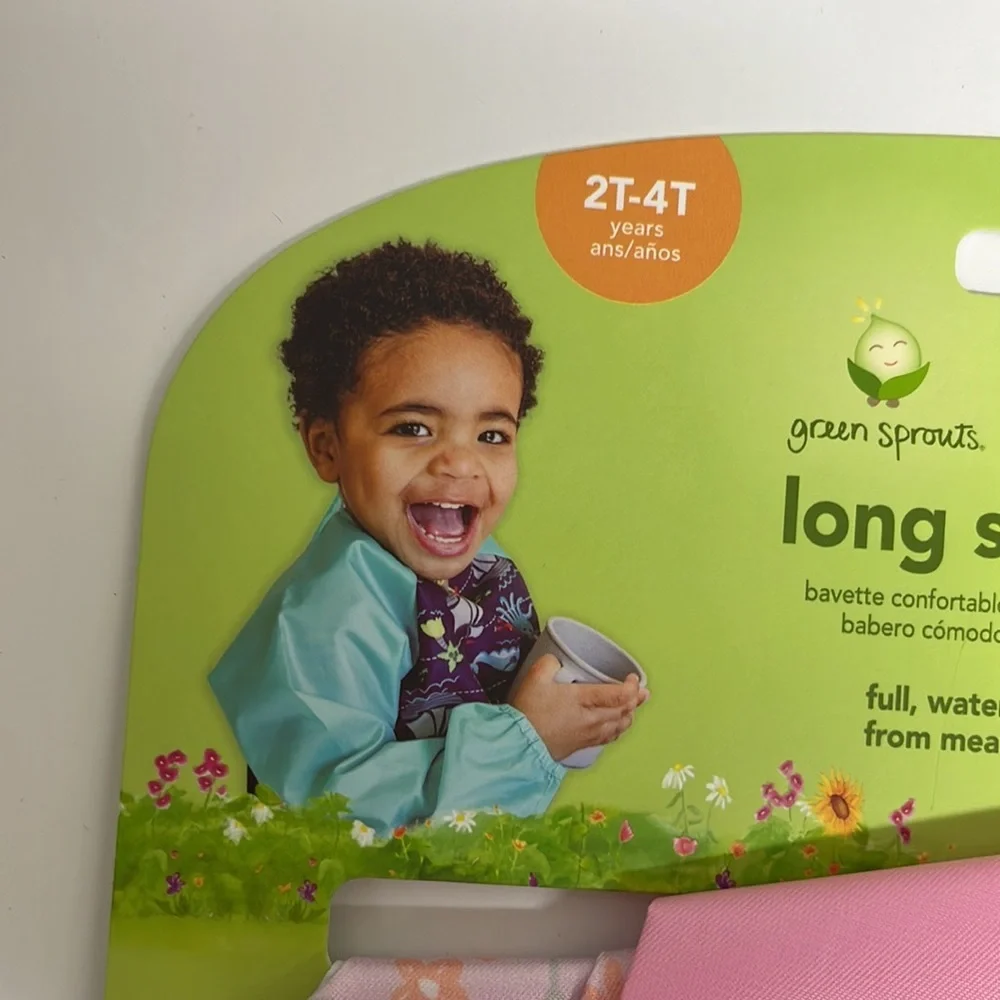 Snap & go long sleeve bib. 1692